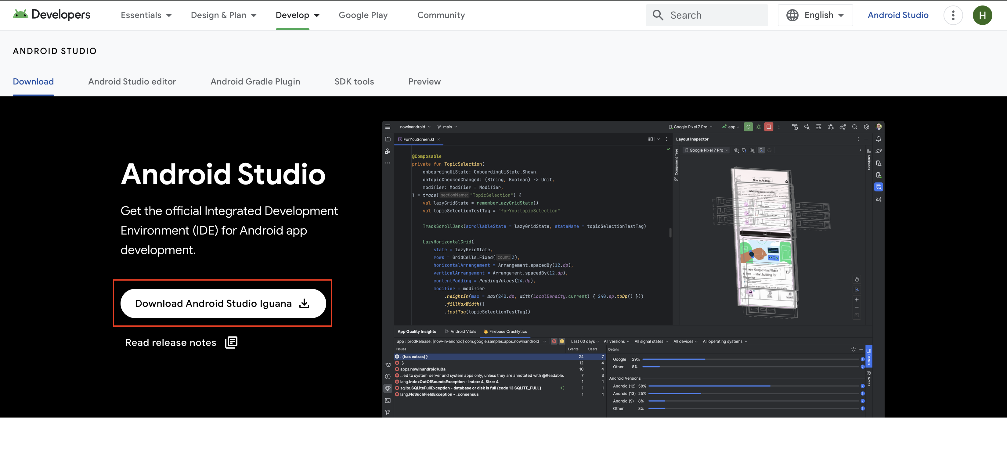download android studio