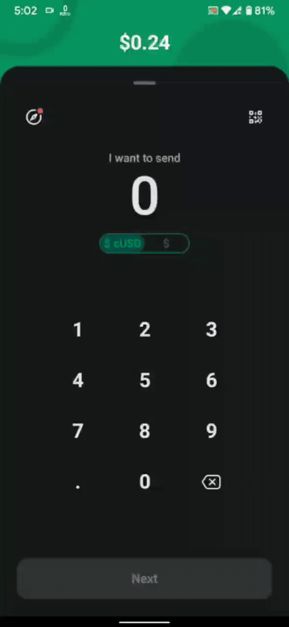 add cash minipay deeplink